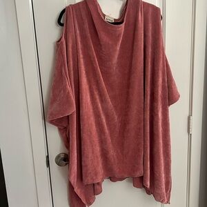 Three Bird Nest Velvet Tunic